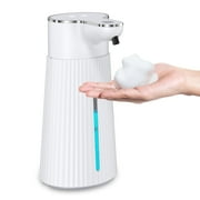 Soap Dispenser, AMIR 400ml Automatic Soap Dispenser Rechargeable Foaming Soap Dispenser for Bathroom Kitchen Toilet School Hotel